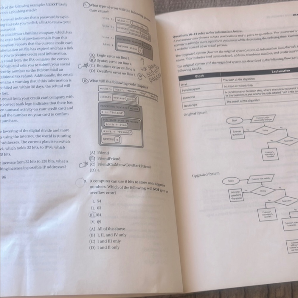 Barrons AP Computer Science Principles Premium test prep book - Picture 5 of 5